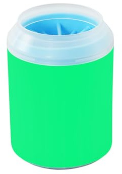 Pet Paw Cleaner Spring Green Silikon Pfotenreiniger