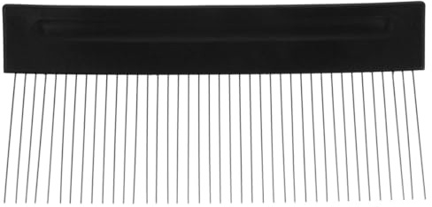 SHINEOFI Strumento di pittura a texture in acciaio inossidabile grande formato – pettine artistico fai da te per intonaco strutturato e decorazione da parete – raschietto per effetti grana e finiture