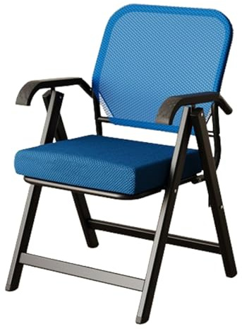 Ergonomisk kontorsstol i nät – vikbar studsande ryggstol för möte, konferens, reception och träningsrum