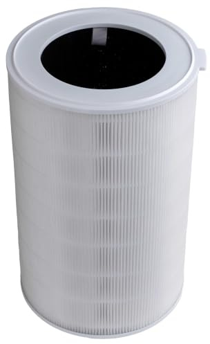 vhbw Luftfilter kompatibel med Xiaomi Elite Y-600 luftrenare – kombifilter HEPA (H11) aktivt kol