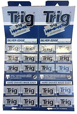 200 Trig Silver Edge Rasierklingen