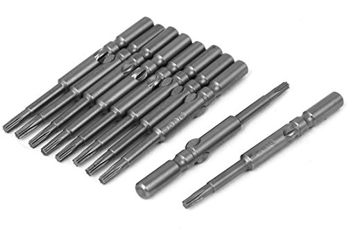 Aexit Punte da cacciavite Torx T9 Torx da 2,5 mm punta 5 mm 10 pz ID: 587169