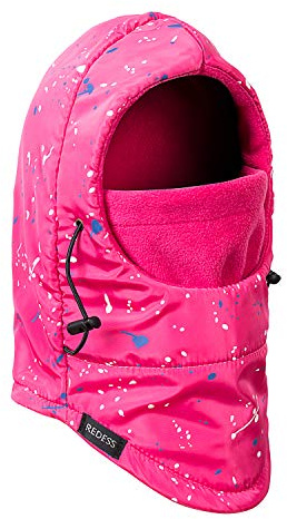 REDESS Winter Windproof Hat, Unisex Children Heavyweight Balaclava, Ski Mask with Thick Warm Fleece Face Cover