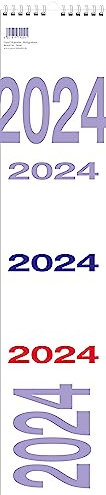 GÜSS Streifenkalender 1 Blatt = 1 Monat Format 10,5x49 cm