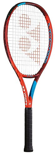 YONEX New Vcore Feel Tango Red besaitet 250g Tennisschläger Rot - Blau Griffstärke 1