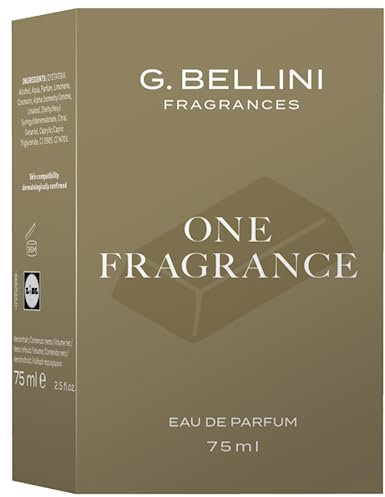 G. Bellini Fragrances, ONE FRAGRANCE, Eau de PARFUM Spray for Men, 75 ml