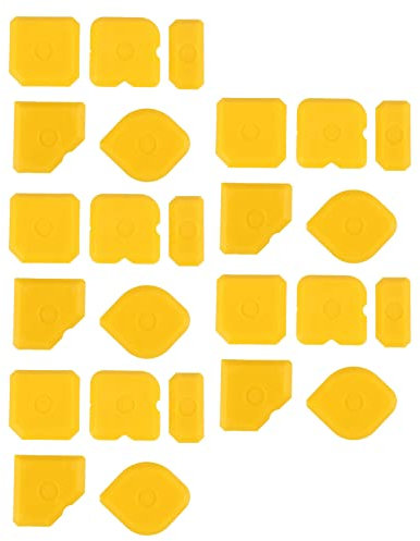 KVSERT 25 Pièces Ensemble D'Outil pour Grattoir Ensemble de Jointoiement Dissolvant de Coulis À la Truelle Spatule de Lissage Des Joints de Silicone