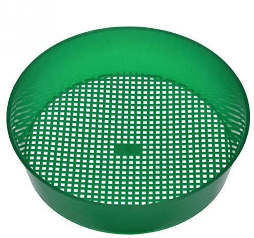 Wedhapy Garden Sieve Soil Sieve Gardening Sieves Garden Sieve For Soil Compost Sieve Garden Plastic Sieve Riddle Soil Sieve Mesh Screen Soil Sifter Gardening Tools