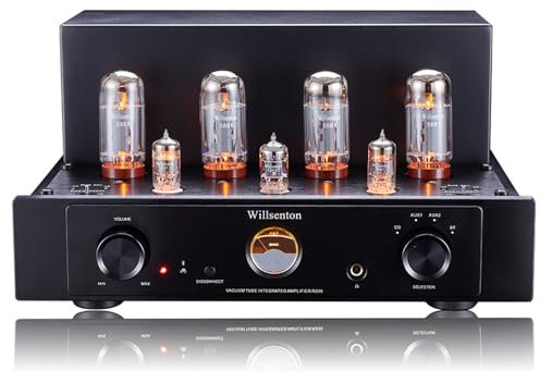 Willsenton R200 5881x4 Amplificatore integrato per cuffie amplificatore con Bleutooth (nero)