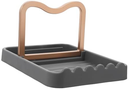 Healifty Spoon Holder Pot Lid Holder Drip Pad for Kitchen Sink for Stove Top Cooking Fits Worktops and Countertops
