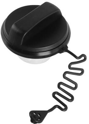 Tiardey Tapa de Combustible para automóvil con cordón Giratorio para MK2 2005-2012 Tapa del Tanque de Combustible 1589085 Tapa del Tanque de Combustible diésel