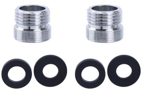 Juego de adaptadores de grifo de 1/2 a M22, fácil de usar, adaptador de 1/2 a M22, solución práctica, instalación sencilla para grifo