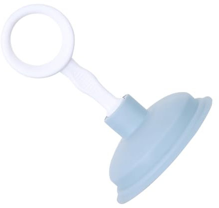 Sink Plunger, Mini Drain Plunger Small Kitchen Plunger Dredge Plunger Suction Cup Plunger Sink Pipe Plunger for Kitchen Bathroom Baths and Showers (Blue)