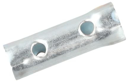 Vilgftyiet Zündkerzenschlüssel, 16 mm & 18 mm, doppelendig, robuster Stahl, Motorrad-Zündkerzenwerkzeug für Autos, Fahrräder, ATVs, Roller, Schwarz