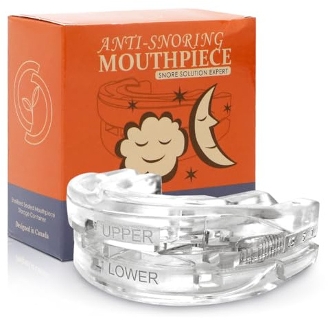 LOMUG Schnarchstopper Anti Schnarch, Professionelle Anti-Schnarch, Schnarchschiene Schnarchen stopper Effektiv Gegen Schnarchen Verstellbare Aufbissschiene Anti Schnarch Schiene für Männer Frauen