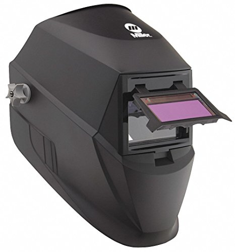 Miller Electric Classic Series, Auto-Darkening Welding Helmet, 10 Lens Shade, 3.74 x 1.38 Viewing AreaBlack