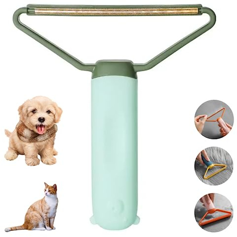 Quita Pelos Mascota: Accesorios para Perros y Gatos Removedor de Pelo. Cepillo Quitapelos y Quita Pelusas para Ropa, Sofá, Cama, Alfombras y Telas. Lint Remover. Lavable y Reutilizable