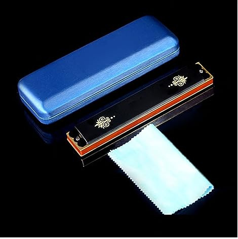 Professionelle Mundharmonika 24 Löcher C Key Tremolo Mundharmonika Professionelles Musikinstrument Für Anfänger Und Mundharmonikaliebhaber