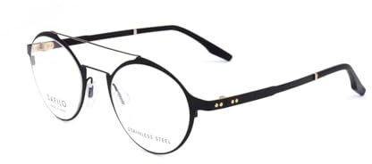 Safilo CANALINO 01 I46 MATT BLACK GOLD 48/20/140 Herren Brillen