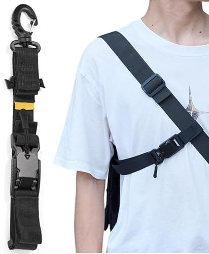 Bröstrem för ryggsäck, justerbar ryggsäcksrem, ryggsäcksrem i nylon
