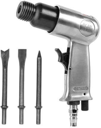 Burin à air, marteau à burin,Pelle à marteau pneumatique multifonctionnel | Pelle à air compact, ciselier de type droit de poignée puissante pour femmes hommes