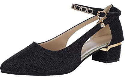 Scarpe Tacco Basso Donna Estivi Eleganti Decollete Comode Ballerine Slip on Primavera Sandali Chiusi Davanti Offerta Kitten Heels Casual Mocassino Slingback Leggero Scarpe da Ufficio Scarpe da Festa