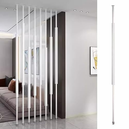 Modern S Post für Home Office, Raumteiler, Säule, 210 cm hoch, kleine Raumdekoration, 1 Stück, Weiß