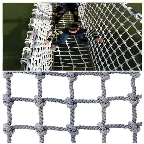 Climbing Cargo Net,Climbing Frame Net, Polyamide 10mm Rope Climbing Cargo Net for Kids Pet Plant Multicolor Multiple Sizes(13.12x16.4ft)