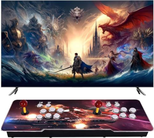 Maquina Arcade 2026.Consola de Juegos , 29900 Juegos, Juegos Retro, 2-4 Jugadores, Compatible con Juegos 3D para PC, proyector y TV
