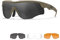Wiley X │ WX Rogue Comm | Sonnenbrille Herren | Schutzbrille Sonnenbrille │ Taktische Militärische MTB Brille Laufbrille Radfahren Fahrt Wandern Fischen Outdoor-Aktivitäten Jagd Airsoft