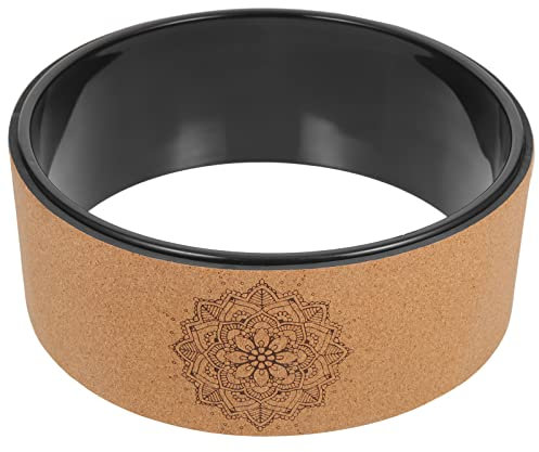 BESPORTBLE Praktische Übungsräder Aus Korkmaterial Für Den Relief-yoga-kreis