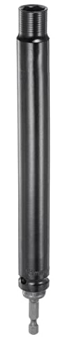 sourcing map Extra Largo Hueco Zócalo 13mm x 200mm Profundo Pozo Impacto | Tuerca Conductor, con 1/4 Rápido-Cambio Hexagonal Vástago Eléctrico Taladro Adaptador