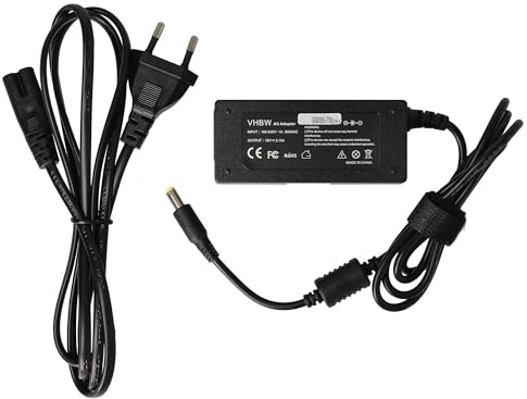 vhbw alimentatore compatibile con Acer TravelMate P P257-M, TravelMate P P276-M, TravelMate P P277-M notebook, 40 W