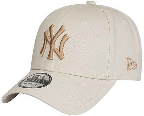 New Era 9Forty Strapback Cap New York Yankees Stone Khaki