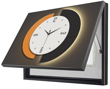 1. Couvercle de compteur de lumière avec horloge – Protégez votre panneau électrique avec cette housse pratique pour compteur de lumière et horloge
