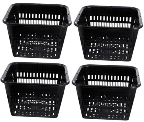 KITANDOVE 4piezas De Plástico Reutilizables para Cestas De para Jardinería y De Suculentas Control De y Drenaje