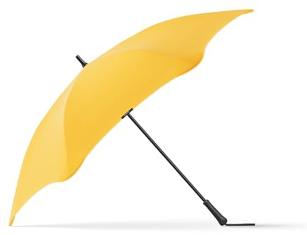 BLUNT Exec Windproof Golf Umbrella – 54 Large Umbrella for Wind and Rain, Durable Design for Travel & Sports, Heavy Duty, UV Protection - Citrus Yellow