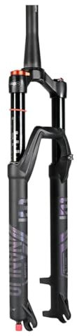 Mountainbikes Federgabel 26 27,5 29 Zoll Luftgabel 140mm Federweg 1-1/2 Konische Fahrrad Vorderradgabel Scheibenbremse Fahrradgabeln 9*100mm QR Dämpfungseinstellung HL/RL(Tapered-manual,27.5)