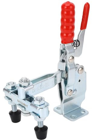 Quick Release Vertical Clamp, Quick Release Vertical Clamp Dual Head Dual Handle 227kg Clamping Force Toggle Vibration, Hardwareclampvise