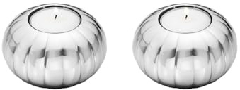 Georg Jensen Bernadotte Teelichthalter 2er Set
