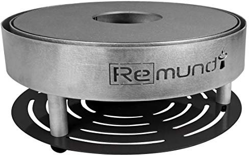 Remundi Pirus Feu de table Black 39 x 39 x 18 cm