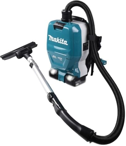 Makita DVC261Z Aspirador De Mochila Bl 18Vx2 Lxt con Selector, Multicolor/sin batería y Cargador