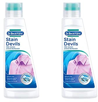 Dr Beckmann Stain Devils Pre-Wash Bleach Free Stain Remover (2 x 250ml)