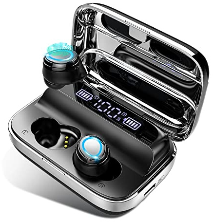 Motast Wireless Earbuds, Bluetooth 5.3 Earbuds 140H Playtime Headphones HD Stereo Noise Cancelling Earphones in Ear with Mic, USB-C Charging Case, IP7 Waterproof Headset for Sports