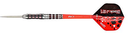 One80 darts black j 21 02 steel tip 90% 21g