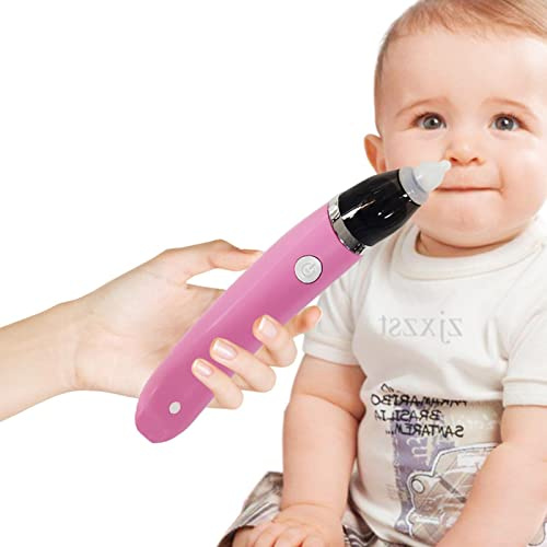 JINGAN Aspirador nasal | Limpiador automático para la nariz para niños - Aspirador nasal eléctrico, limpiador la nariz con 3 niveles succión ajustables, función calmante