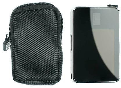 caseroxx Canvas Tasche kompatibel mit Tandem t:Slim X2, Tasche für Blutzuckermessgerät/Insulinpumpe