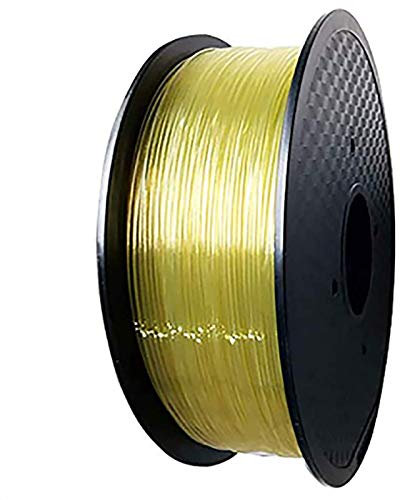 NIANTONG Wasserlösliches PVA-Polyvinylalkohol-Filament 1,75 Mm 3D-Druckfilament 0,5 Kg Spule, Verwendet Für 3D-Drucker Und 3D-Druckstifte Hellgelbes PVA