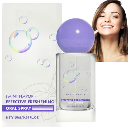 Pro-biotic Oral Spray,Mouth Spray,Pro-biotic Breath Spray,Mouth Freshener Spray,Bad Breath Treatment for Adults,Breath Spray,Dry Mouth Spray,Fresh Breath Spray,Breath Freshener Spray,Saliva Spray