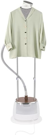 Vertikaler Dampfglätter,Dampfbügelpresse für Kleidung,Bügelbrett mit 0-90° Einstellung,Einstellbar Teleskopstangenhöhe,10 Dampfeinstellungen Intelligente Bügelmaschine